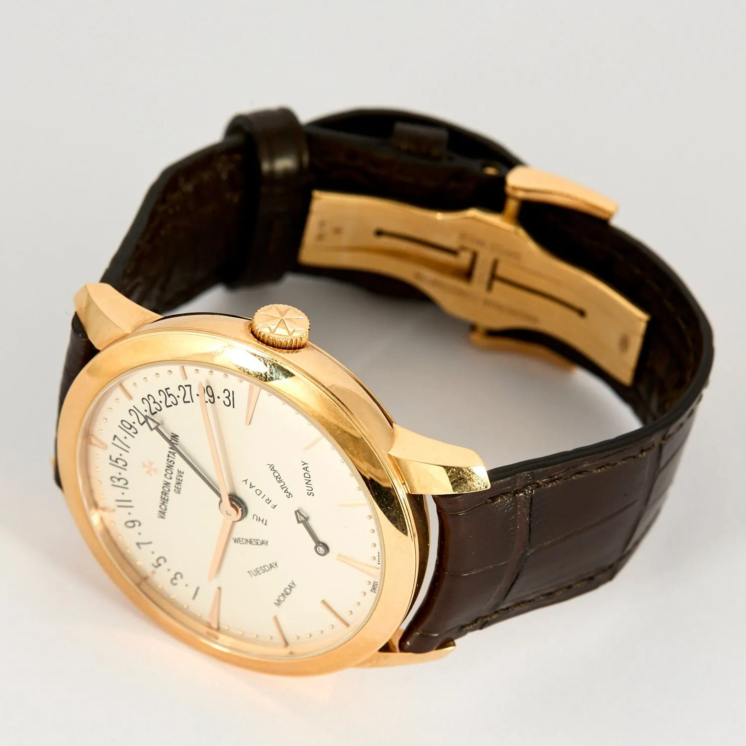 VACHERON CONSTANTIN - Heures Sautantes - Montre d'homme en or rose sold by 58 Facettes product image thumbnail 5