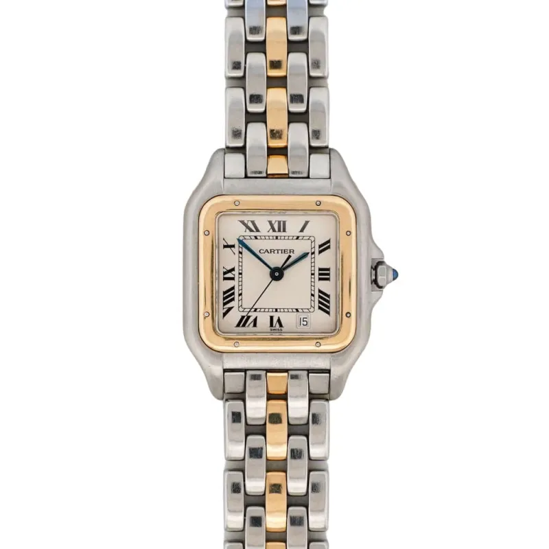 CARTIER - Panthère Ivory roman dial - Medium sold by 58 Facettes