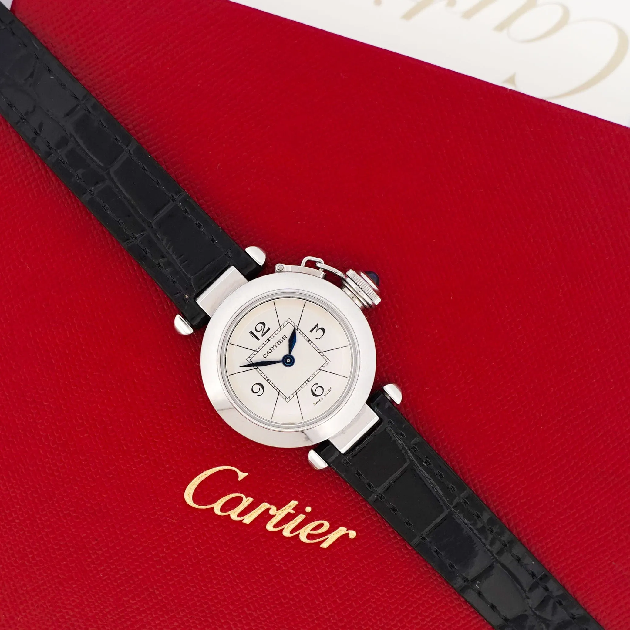 CARTIER - Montre Pasha Cadran arabe argenté - SM sold by 58 Facettes product image thumbnail 3