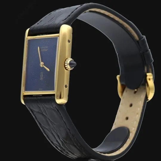 Cartier Montre Tank Vermeil sold by 58 Facettes product image thumbnail 3