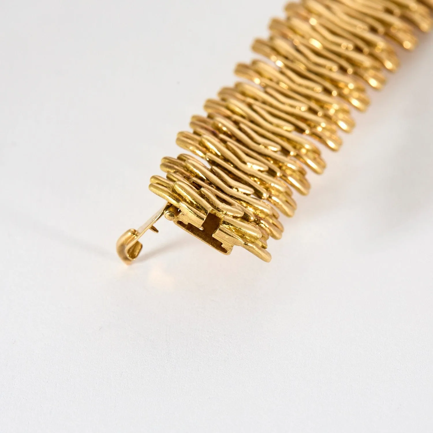 BOUCHERON - Bracelet en or jaune à maille épis sold by 58 Facettes product image thumbnail 4