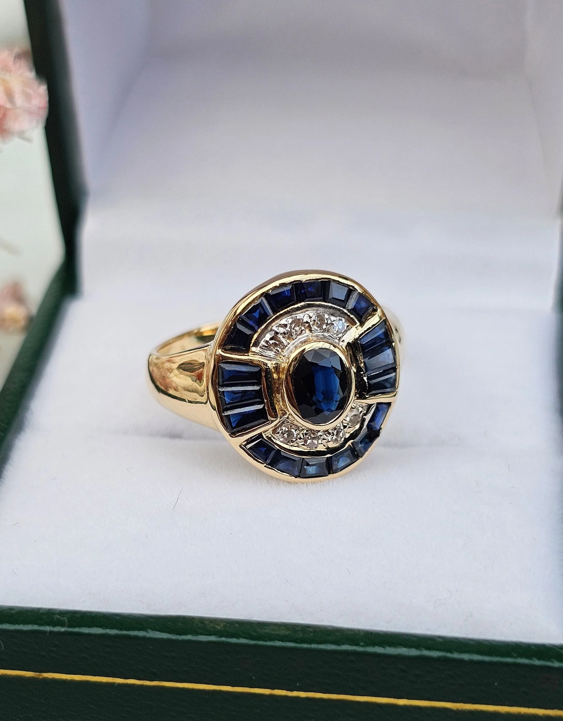 Bague Saphirs et Diamants sold by 58 Facettes product image thumbnail 3