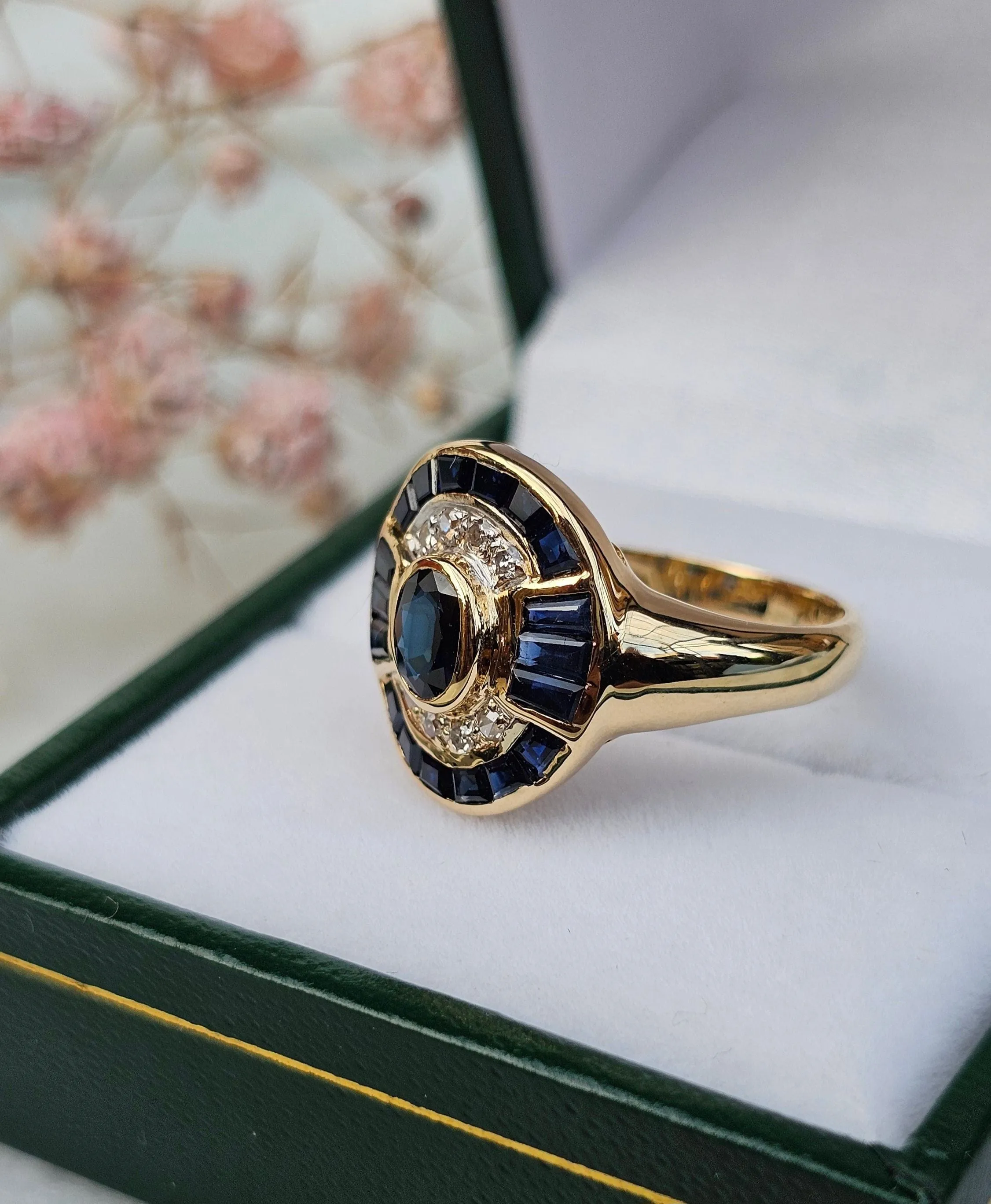 Bague Saphirs et Diamants sold by 58 Facettes product image thumbnail 4