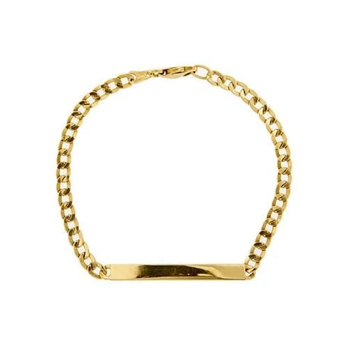 Bracelet homme avec plaque sold by 58 Facettes