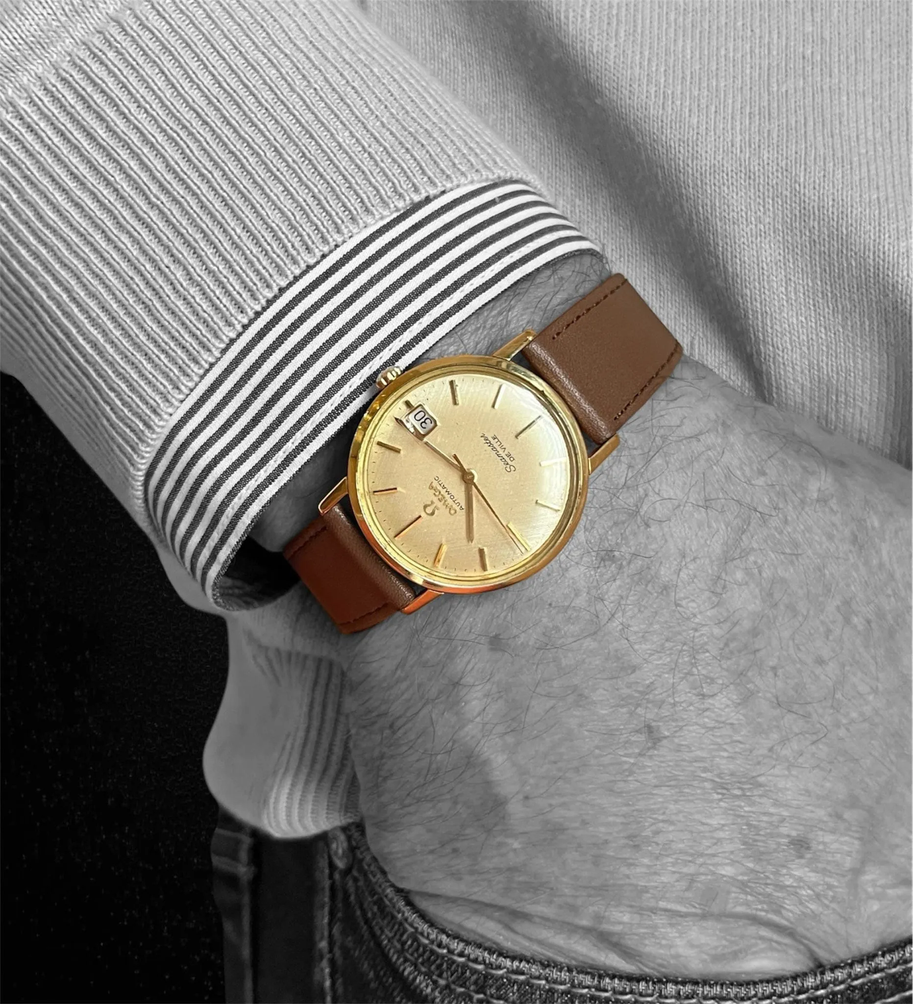 Omega Seamaster De Ville Automatique Or Jaune sold by 58 Facettes product image thumbnail 4