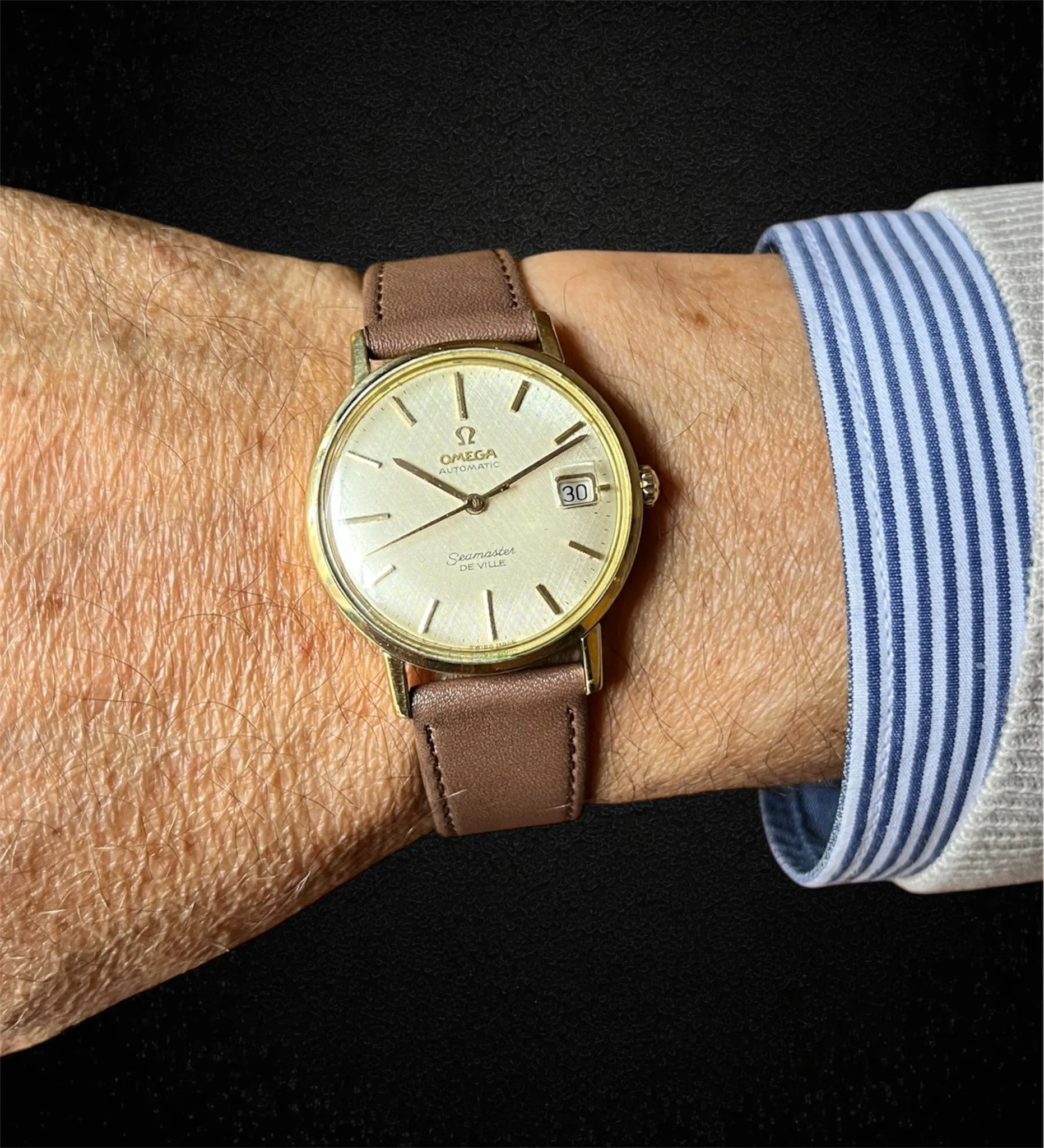 Omega Seamaster De Ville Automatique Or Jaune sold by 58 Facettes product image thumbnail 5