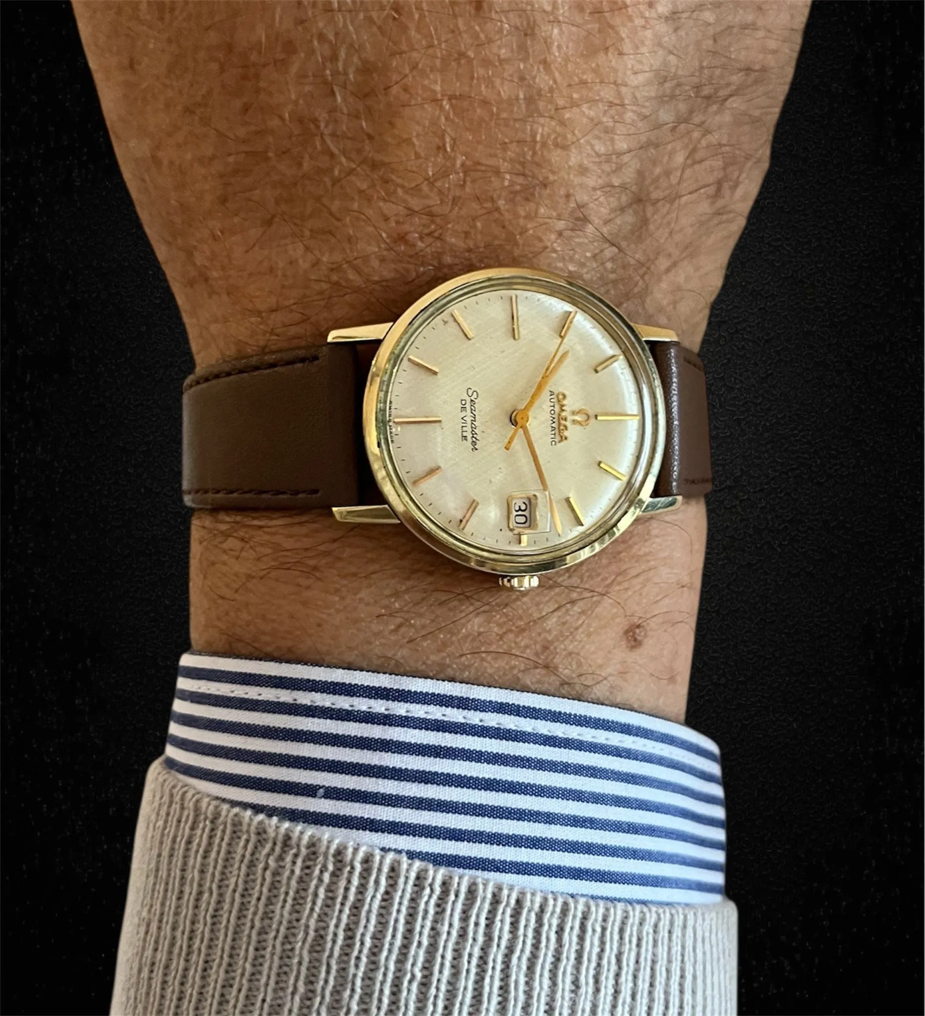 Omega Seamaster De Ville Automatique Or Jaune sold by 58 Facettes product image thumbnail 2