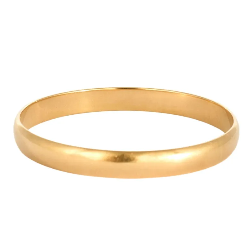 Bracelet jonc rigide en or jaune sold by 58 Facettes
