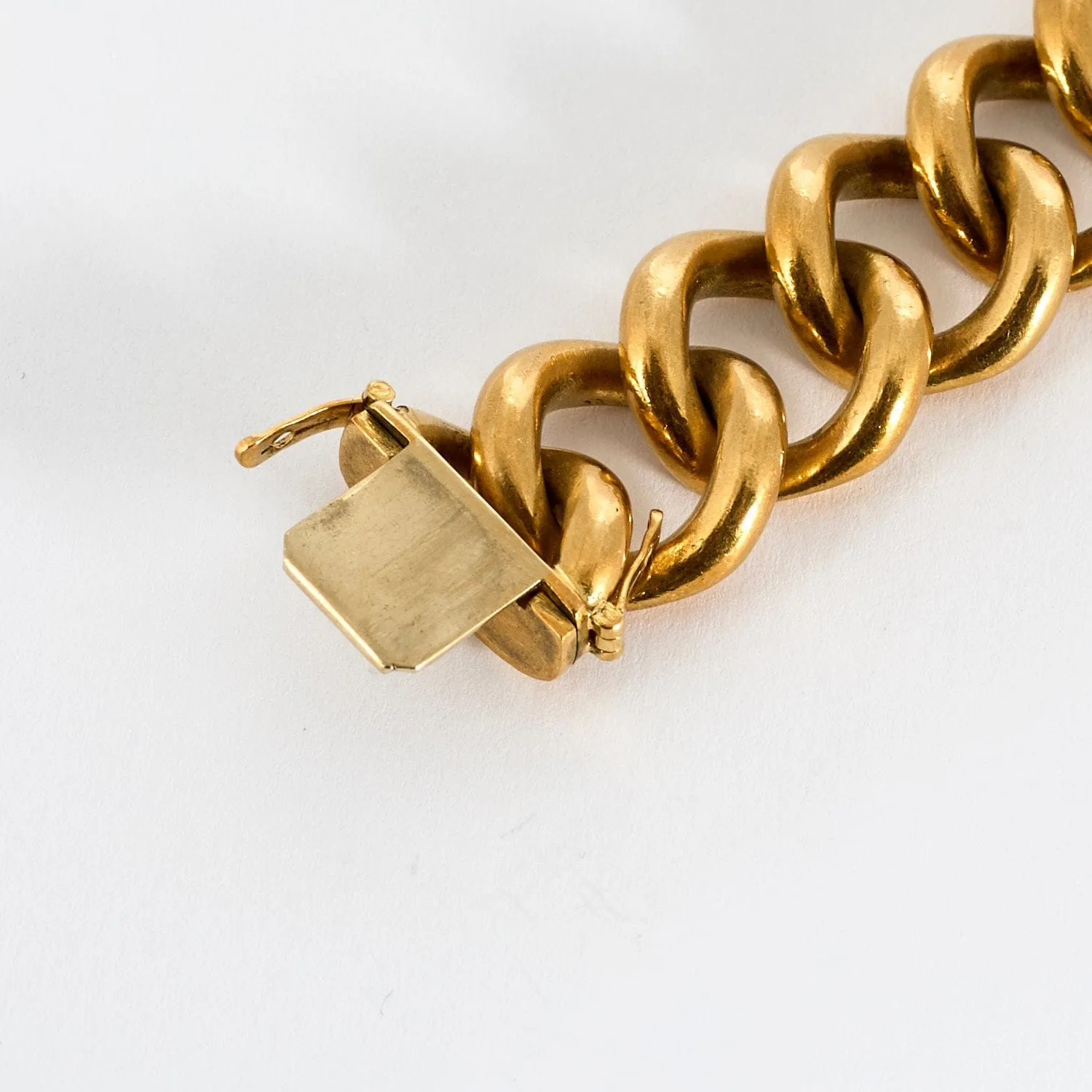 Bracelet maille gourmette or jaune sold by 58 Facettes product image thumbnail 5