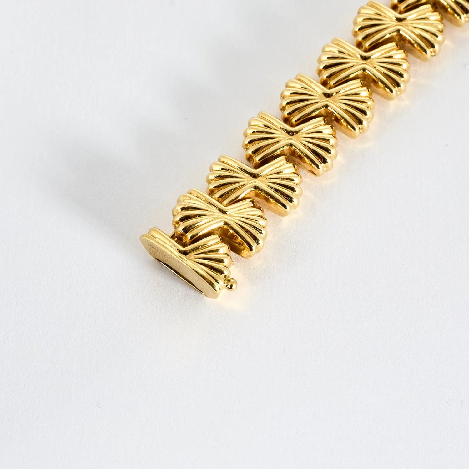 Bracelet or jaune motif noeuds sold by 58 Facettes product image thumbnail 5