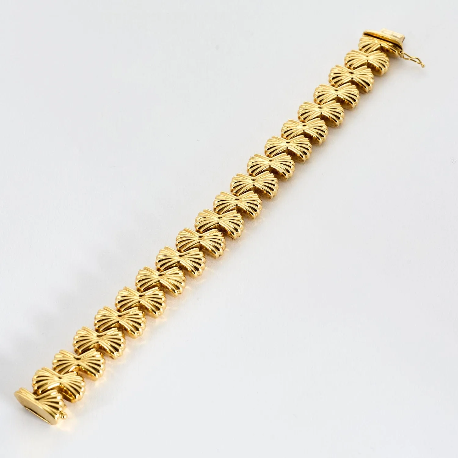 Bracelet or jaune motif noeuds sold by 58 Facettes product image thumbnail 3