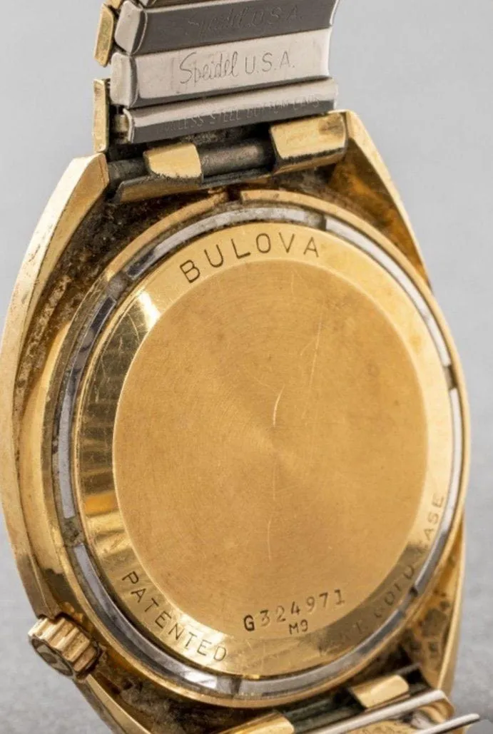 Bulova - Montre-bracelet Accutron or jaune 1970 sold by 58 Facettes product image thumbnail 3