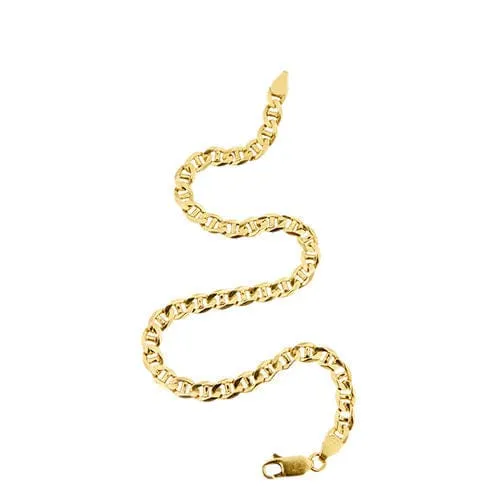 Bracelet homme maille croix en or jaune sold by 58 Facettes product image thumbnail 3