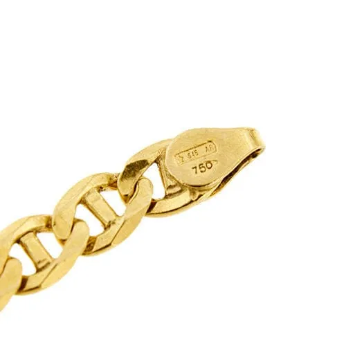 Bracelet homme maille croix en or jaune sold by 58 Facettes product image thumbnail 5