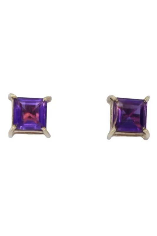 CLOUS AMÉTHYSTES sold by 58 Facettes