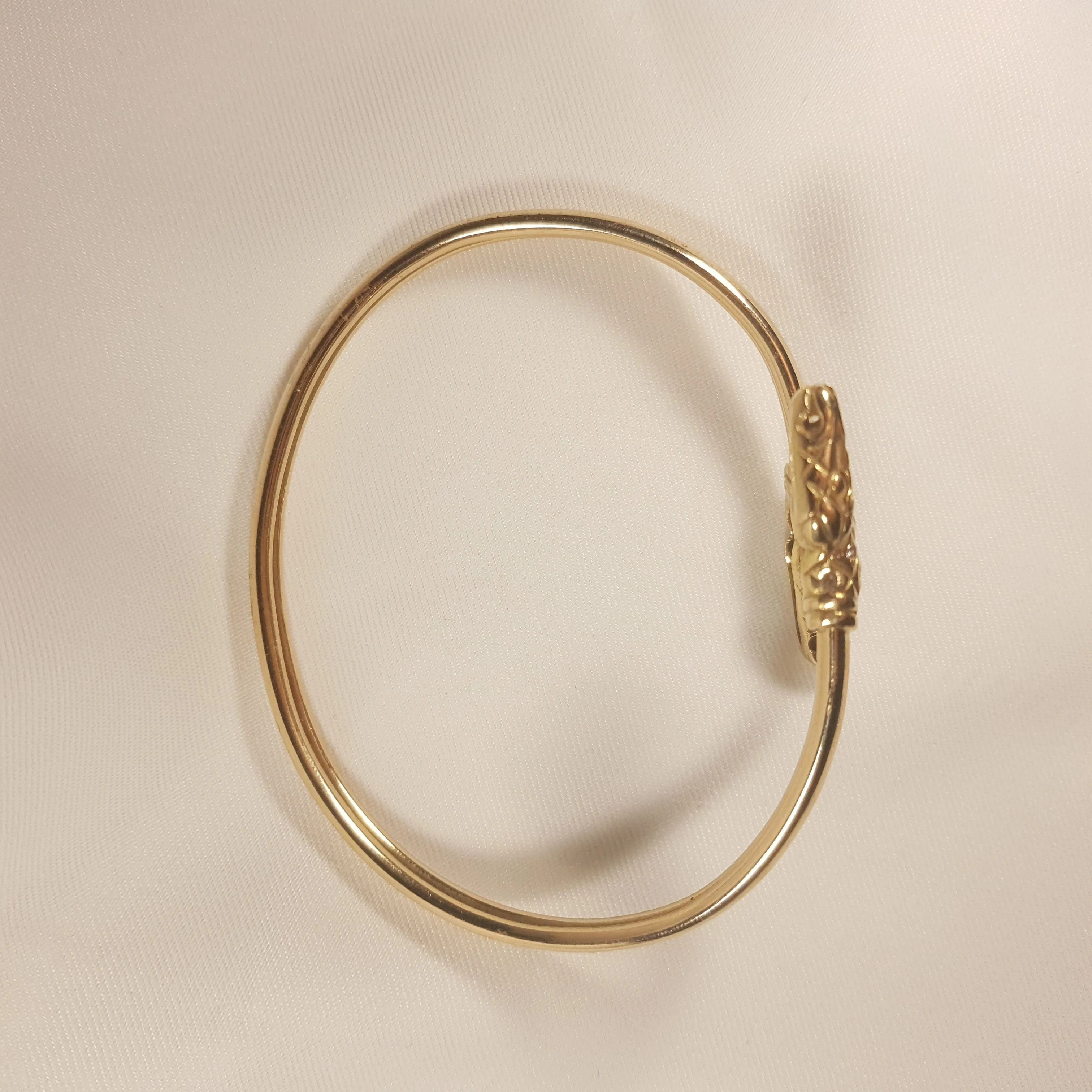 Bracelet Duo Serpent or jaune diamants sold by 58 Facettes product image thumbnail 2