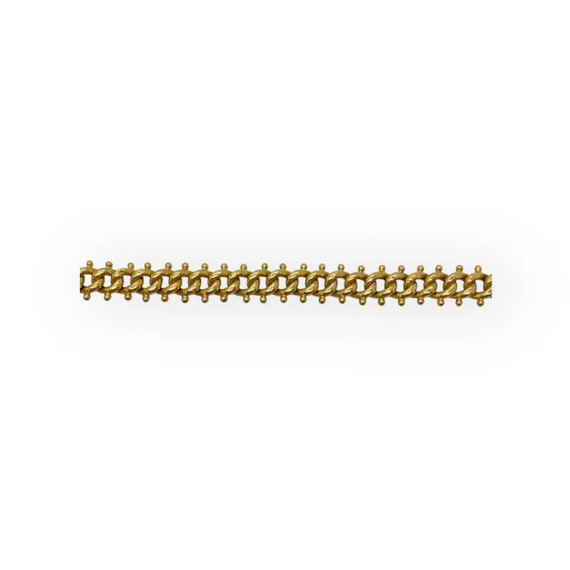 Bracelet or jaune maille fantaisie sold by 58 Facettes