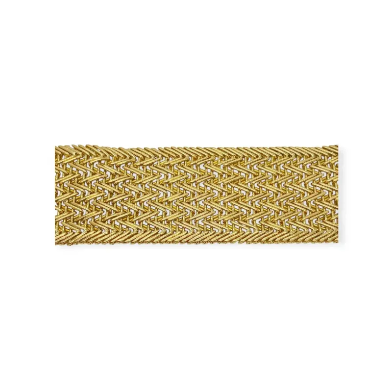 Bracelet manchette or jaune sold by 58 Facettes