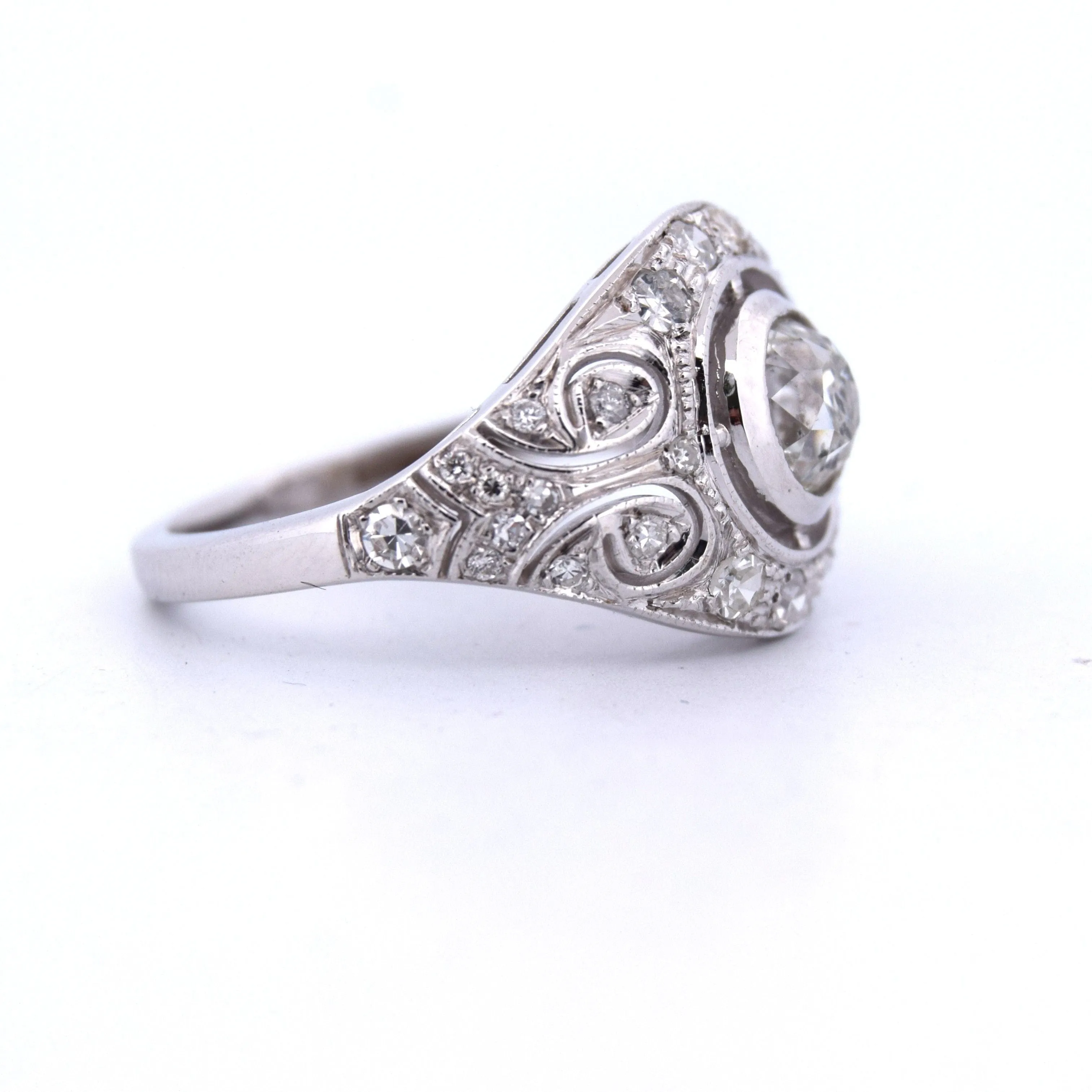 Bague Liberty en or blanc - diamant sold by 58 Facettes product image thumbnail 4