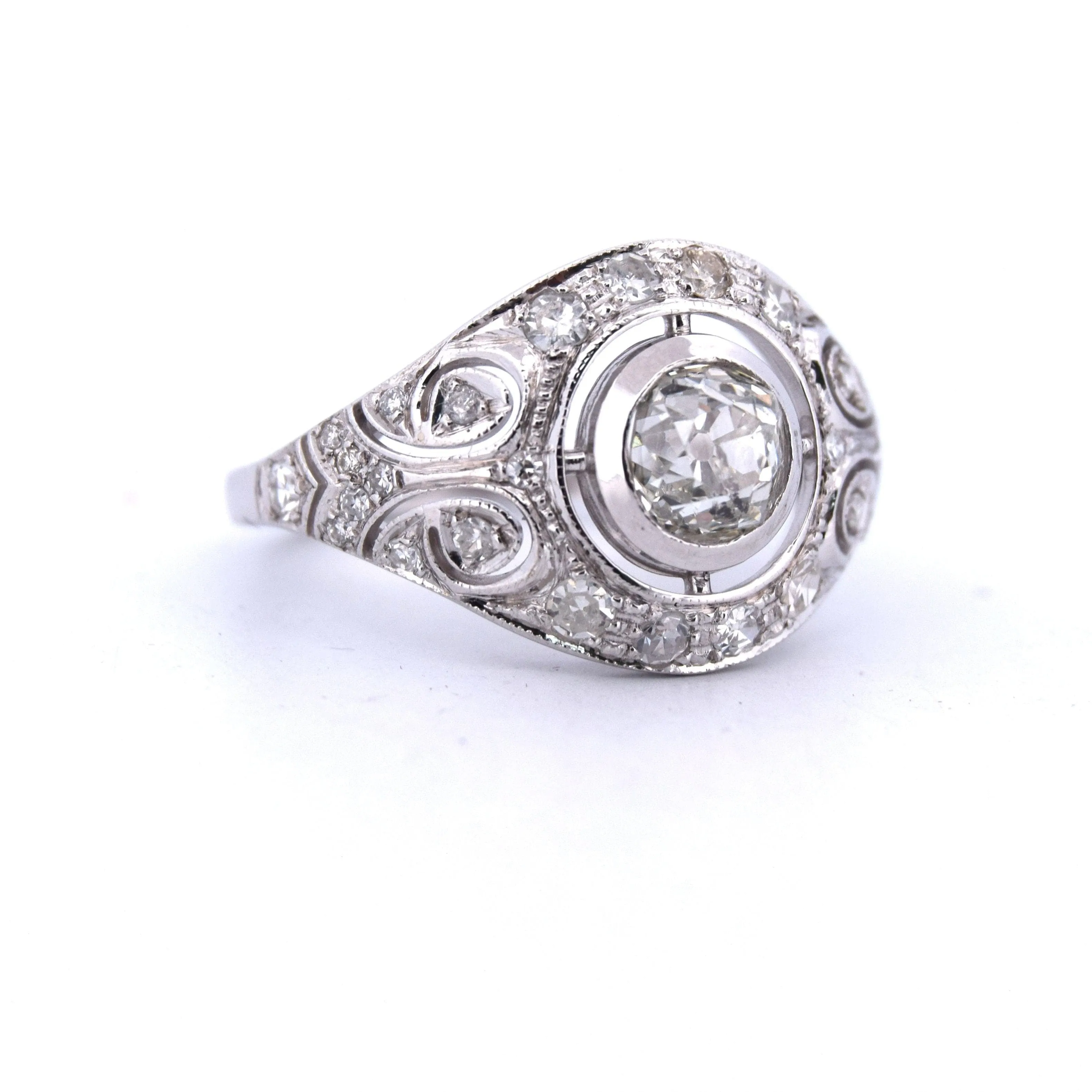 Bague Liberty en or blanc - diamant sold by 58 Facettes product image thumbnail 3