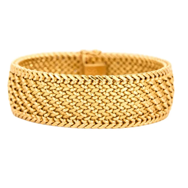 Bracelet en Or jaune 18k sold by 58 Facettes