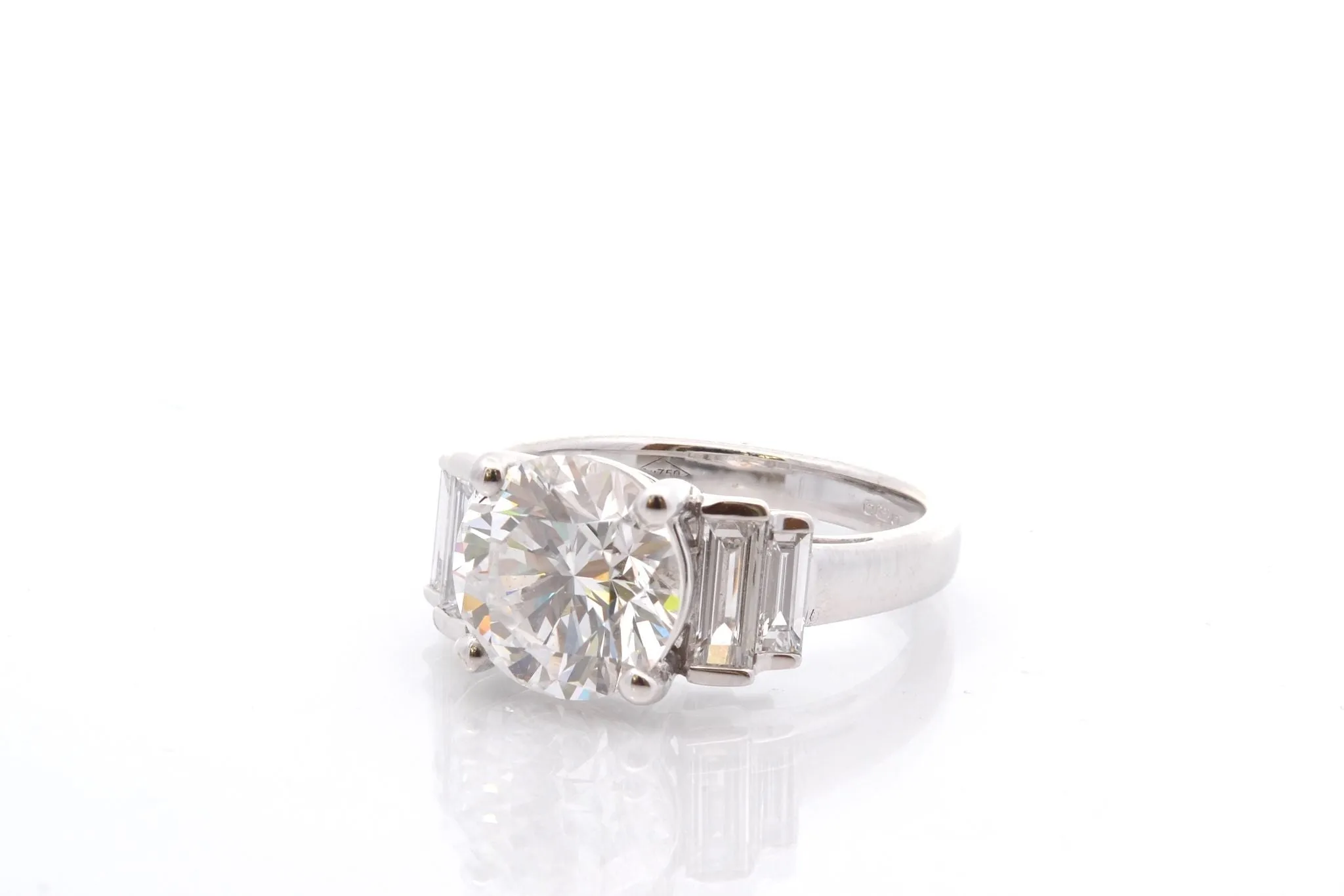 Bague diamant de 3,05cts D/SI1 sold by 58 Facettes product image thumbnail 3