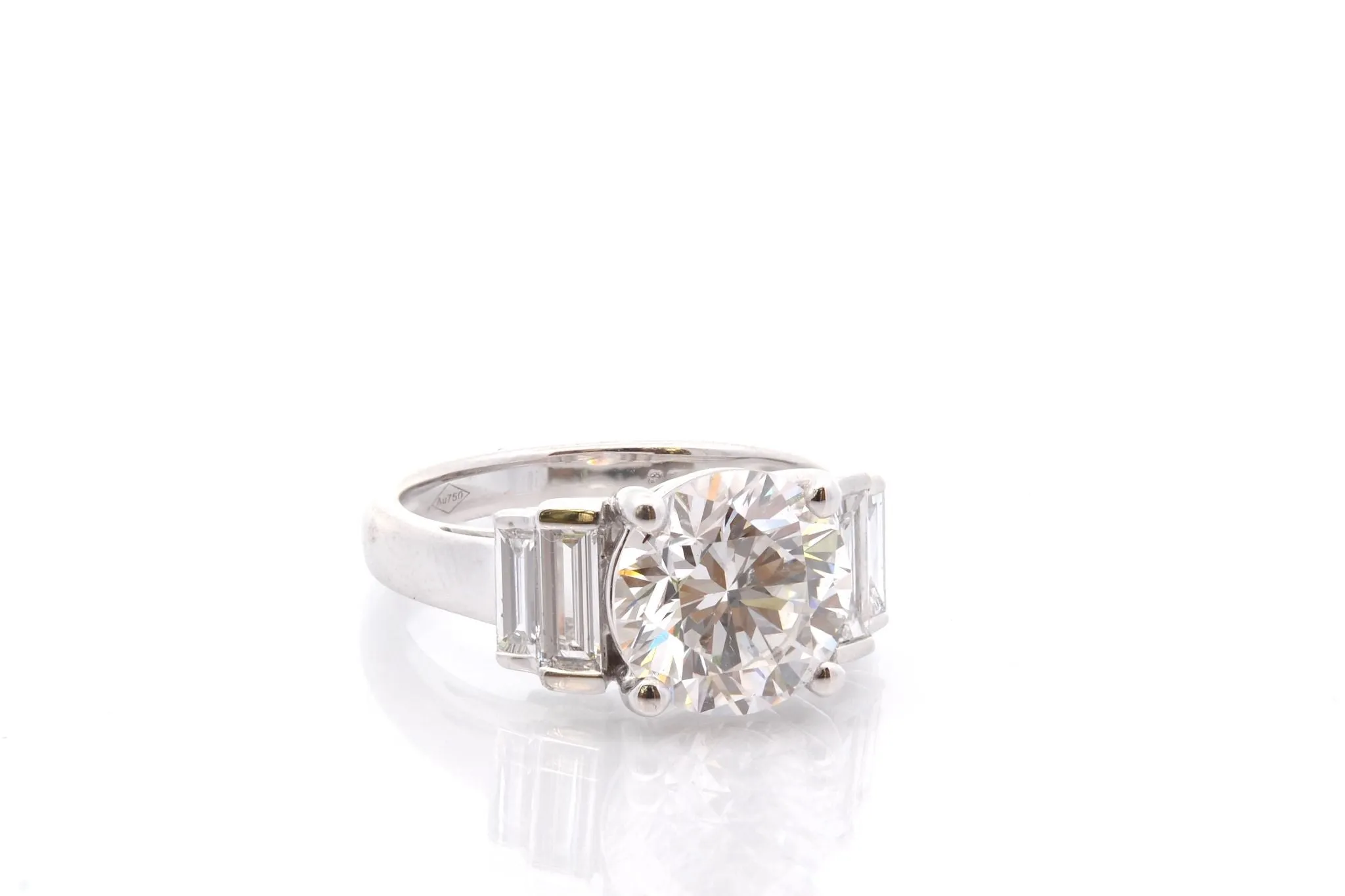 Bague diamant de 3,05cts D/SI1 sold by 58 Facettes product image thumbnail 4