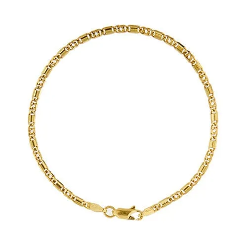 Bracelet homme en or jaune maille œil de tigre sold by 58 Facettes