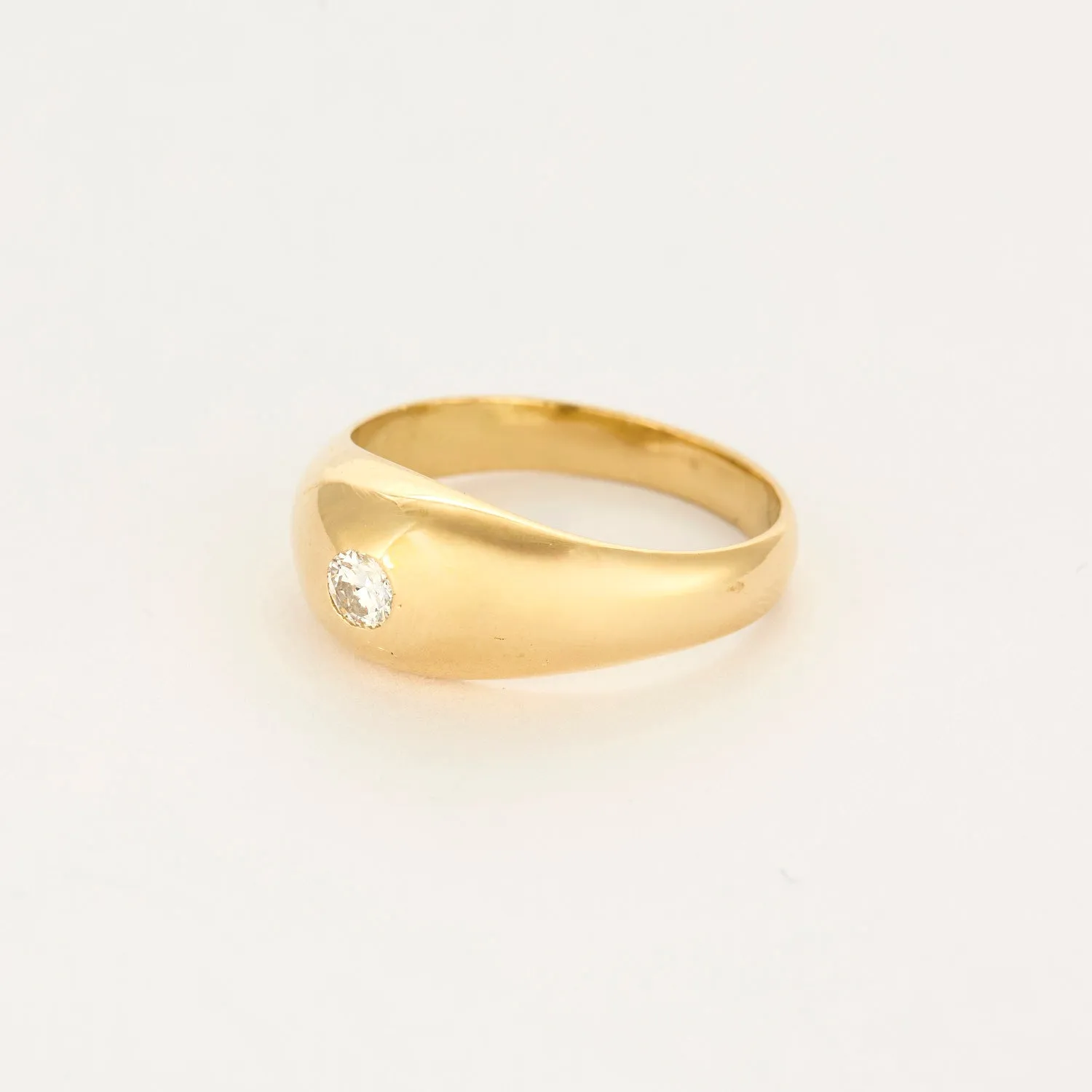 Bague jonc en or jaune et diamant sold by 58 Facettes product image thumbnail 3
