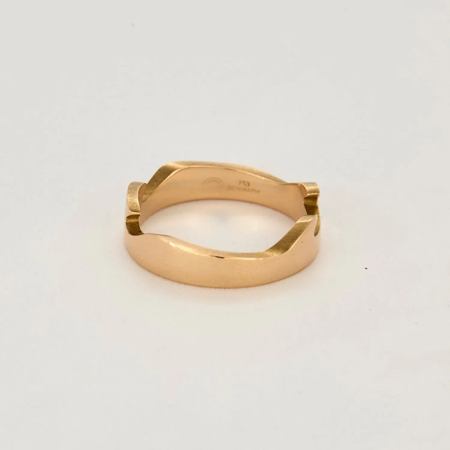 Georg Jensen - Fusion - Bague d'extrémité en or rose sold by 58 Facettes product image thumbnail 4