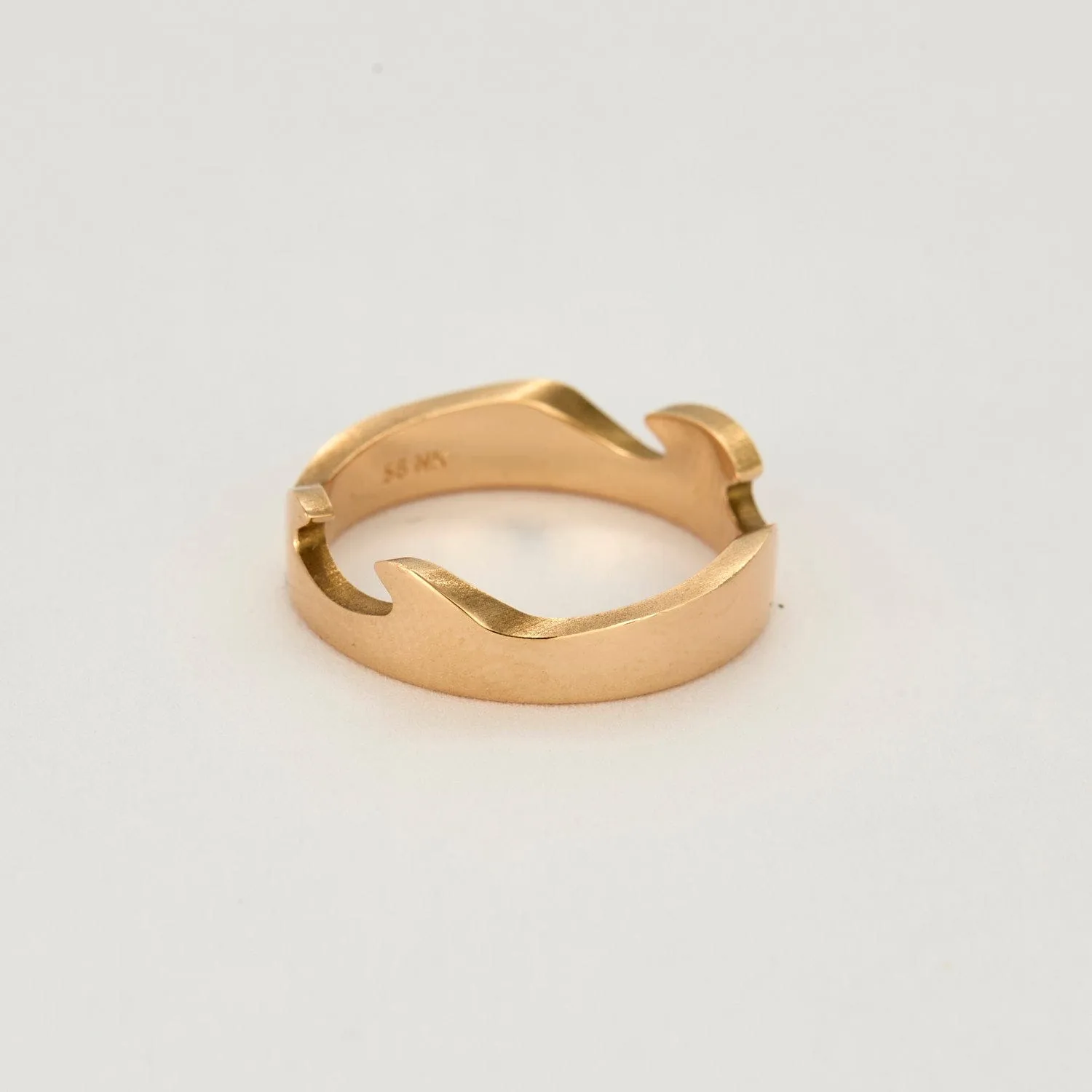 Georg Jensen - Fusion - Bague d'extrémité en or rose sold by 58 Facettes product image thumbnail 3