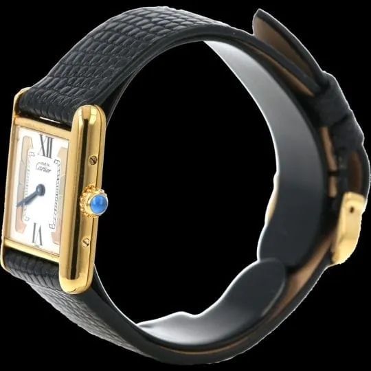 Cartier Montre Tank Vermeil sold by 58 Facettes product image thumbnail 4