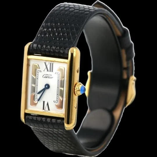 Cartier Montre Tank Vermeil sold by 58 Facettes product image thumbnail 2
