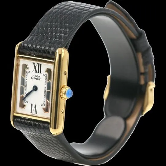 Cartier Montre Tank Vermeil sold by 58 Facettes product image thumbnail 3