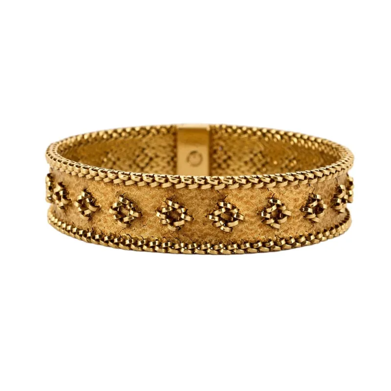 Bracelet ruban or jaune sold by 58 Facettes