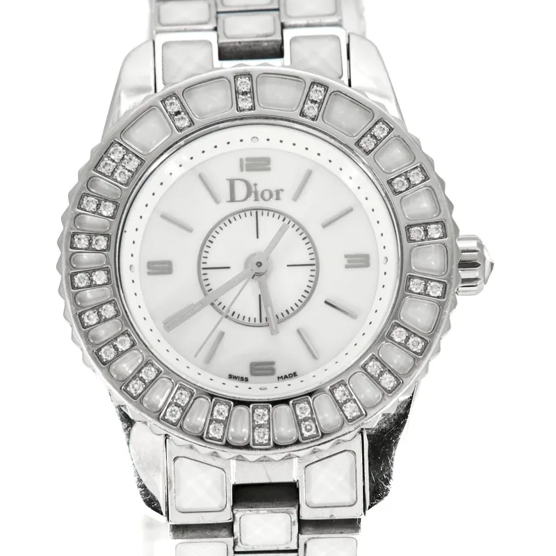 DIOR - Christal - Montre acier sold by 58 Facettes