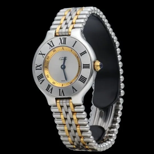 Cartier Montre Must 21 Or Jaune 18K / Acier sold by 58 Facettes product image thumbnail 2
