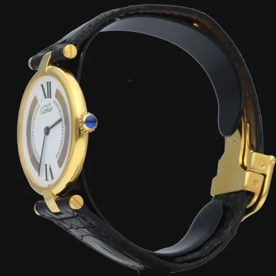 Cartier Montre Must De Cartier Vermeil sold by 58 Facettes product image thumbnail 3