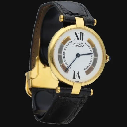 Cartier Montre Must De Cartier Vermeil sold by 58 Facettes product image thumbnail 4