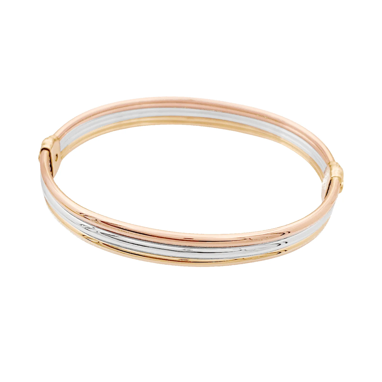 Bracelet vintage Cartier, trois ors. sold by 58 Facettes product image thumbnail 2