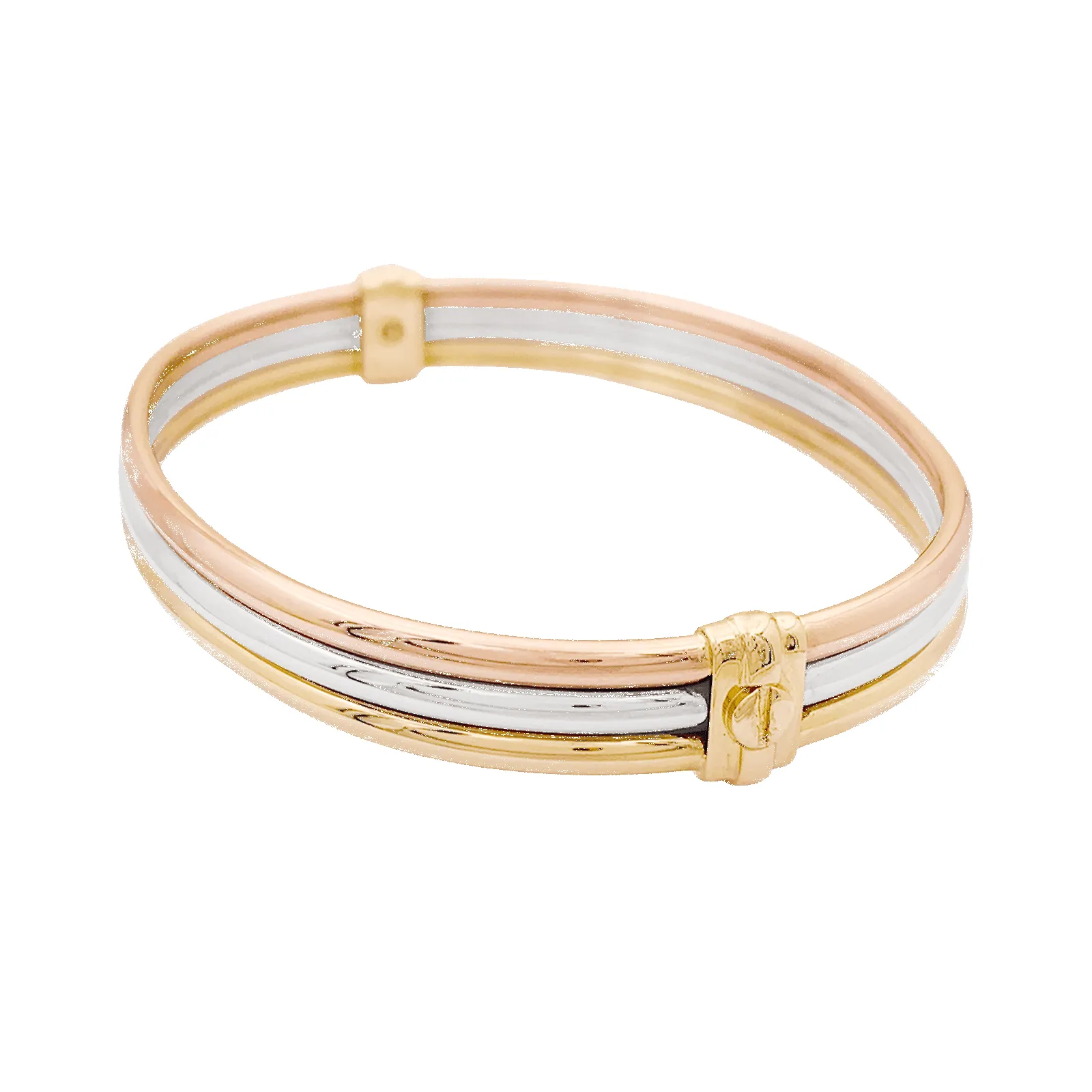 Bracelet vintage Cartier, trois ors. sold by 58 Facettes product image thumbnail 3