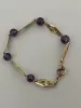 Bracelet Ancien Or Jaune Filigrané Améthystes sold by 58 Facettes