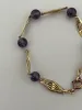 Bracelet Ancien Or Jaune Filigrané Améthystes sold by 58 Facettes