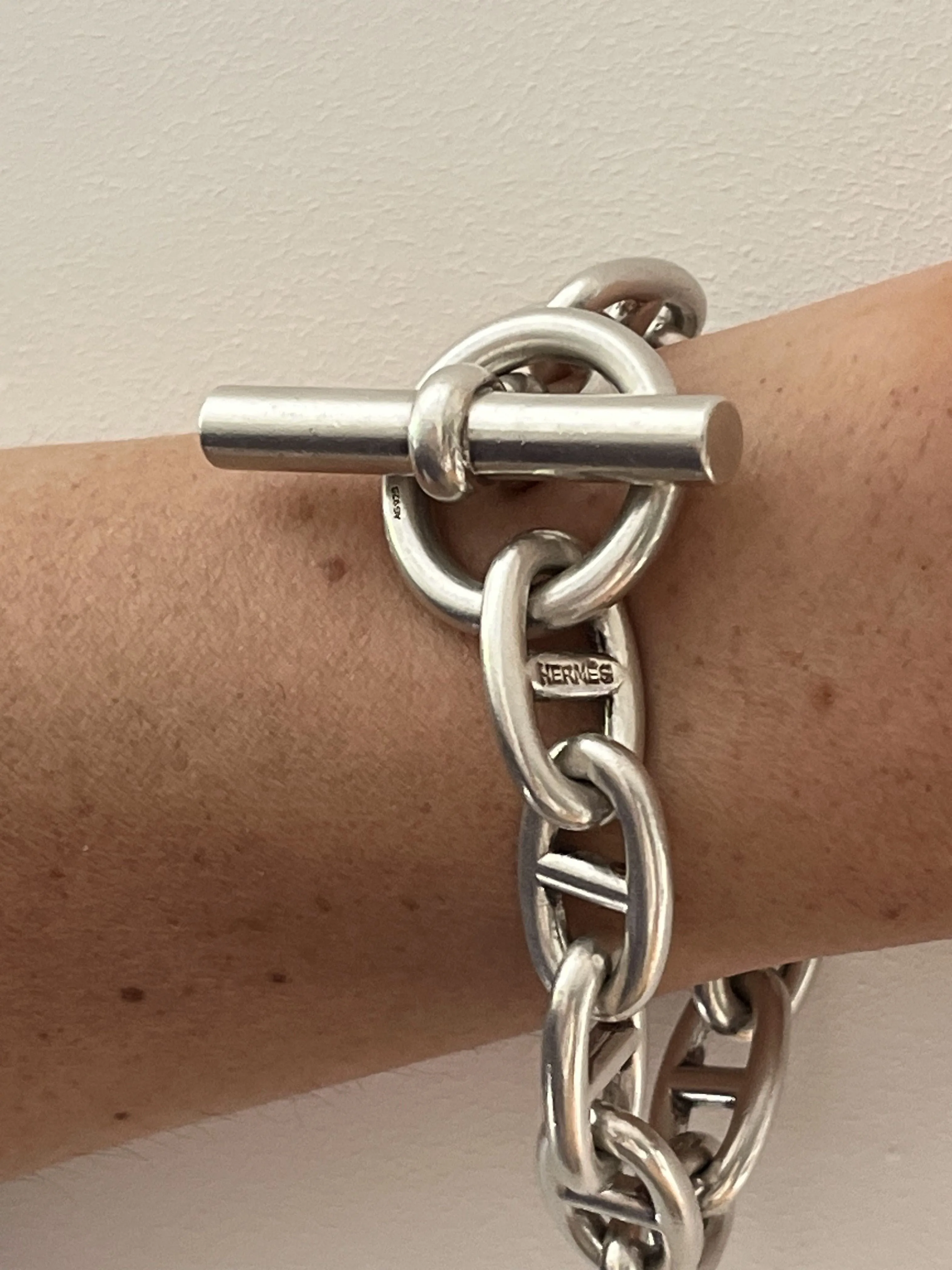 HERMES - Bracelet Vintage Chaine d'Ancre sold by 58 Facettes product image thumbnail 4