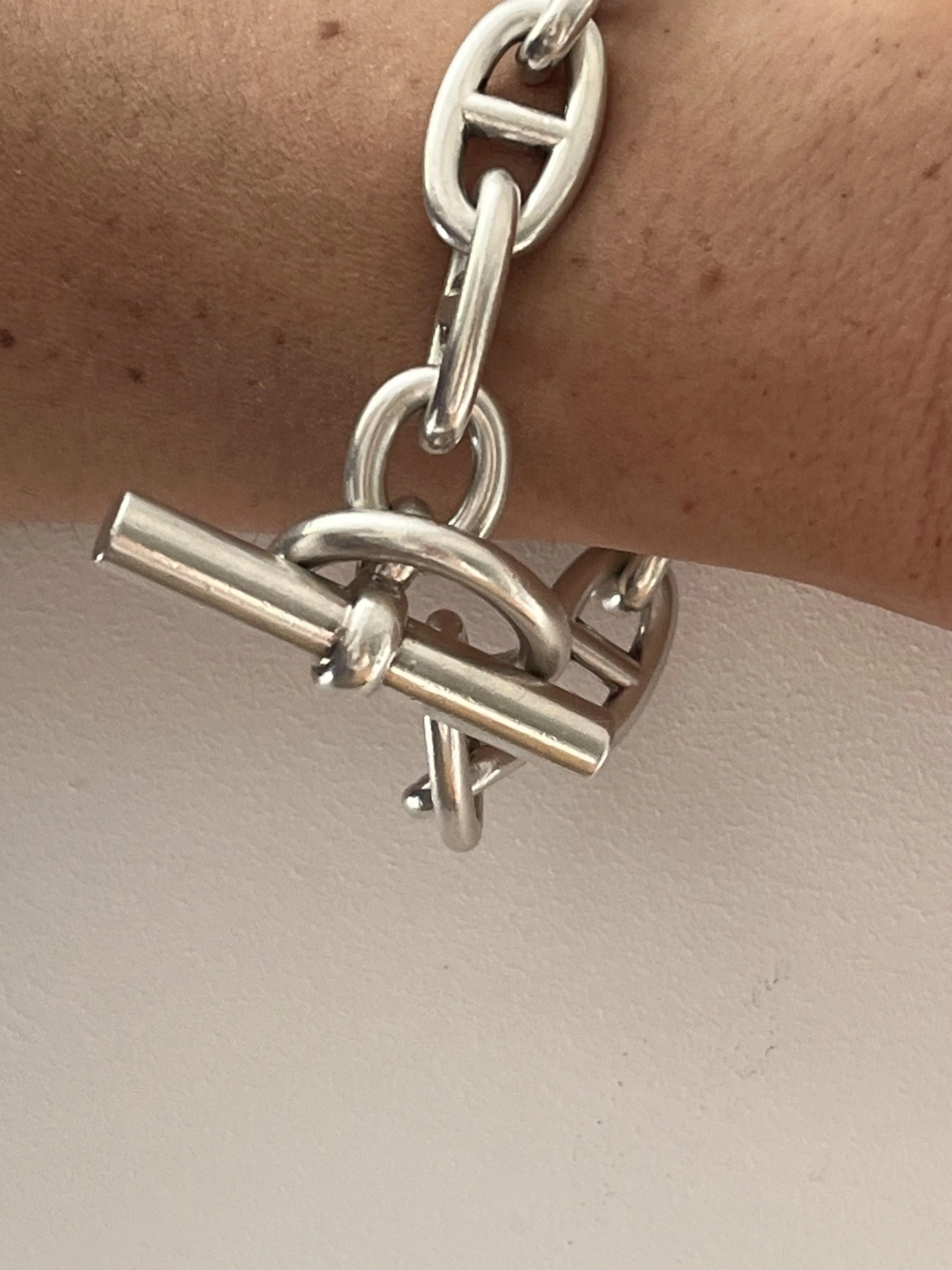 HERMES - Bracelet Vintage Chaine d'Ancre sold by 58 Facettes product image thumbnail 5