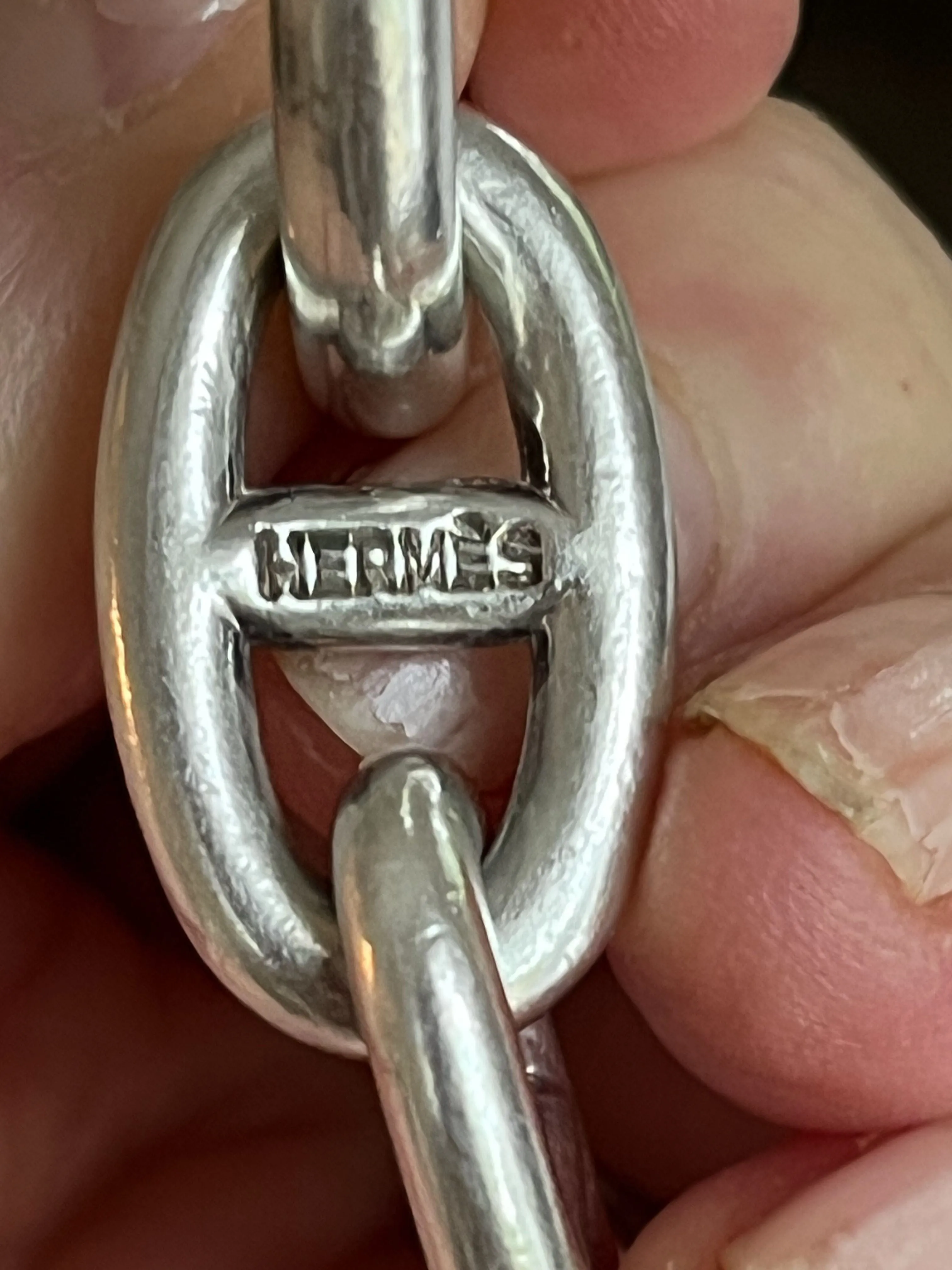 HERMES - Bracelet Vintage Chaine d'Ancre sold by 58 Facettes product image thumbnail 2