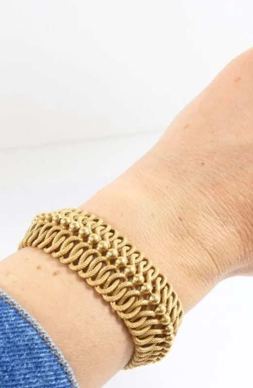 UNO A ERRE – Bracelet Ruban en Or Jaune sold by 58 Facettes product image thumbnail 4