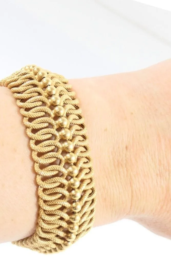 UNO A ERRE – Bracelet Ruban en Or Jaune sold by 58 Facettes product image thumbnail 5