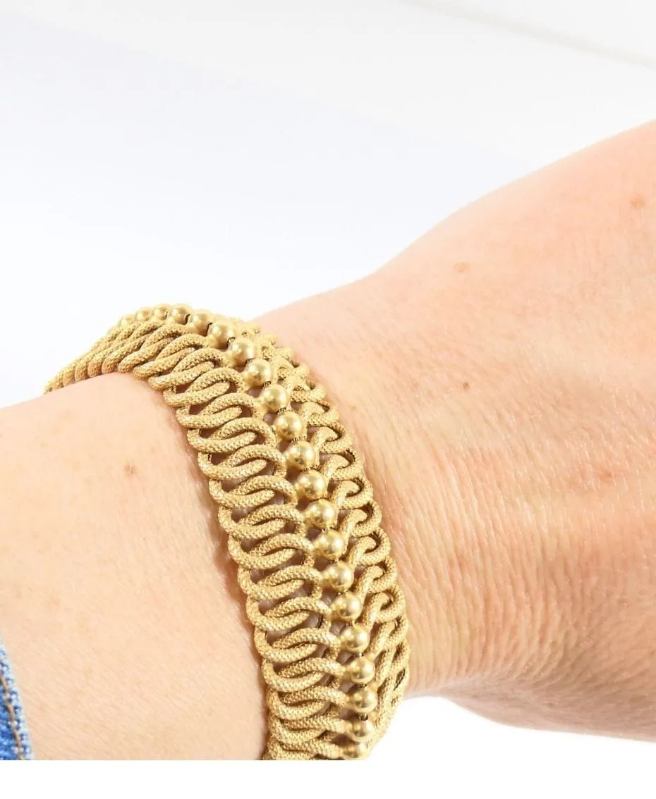 UNO A ERRE – Bracelet Ruban en Or Jaune sold by 58 Facettes product image thumbnail 2