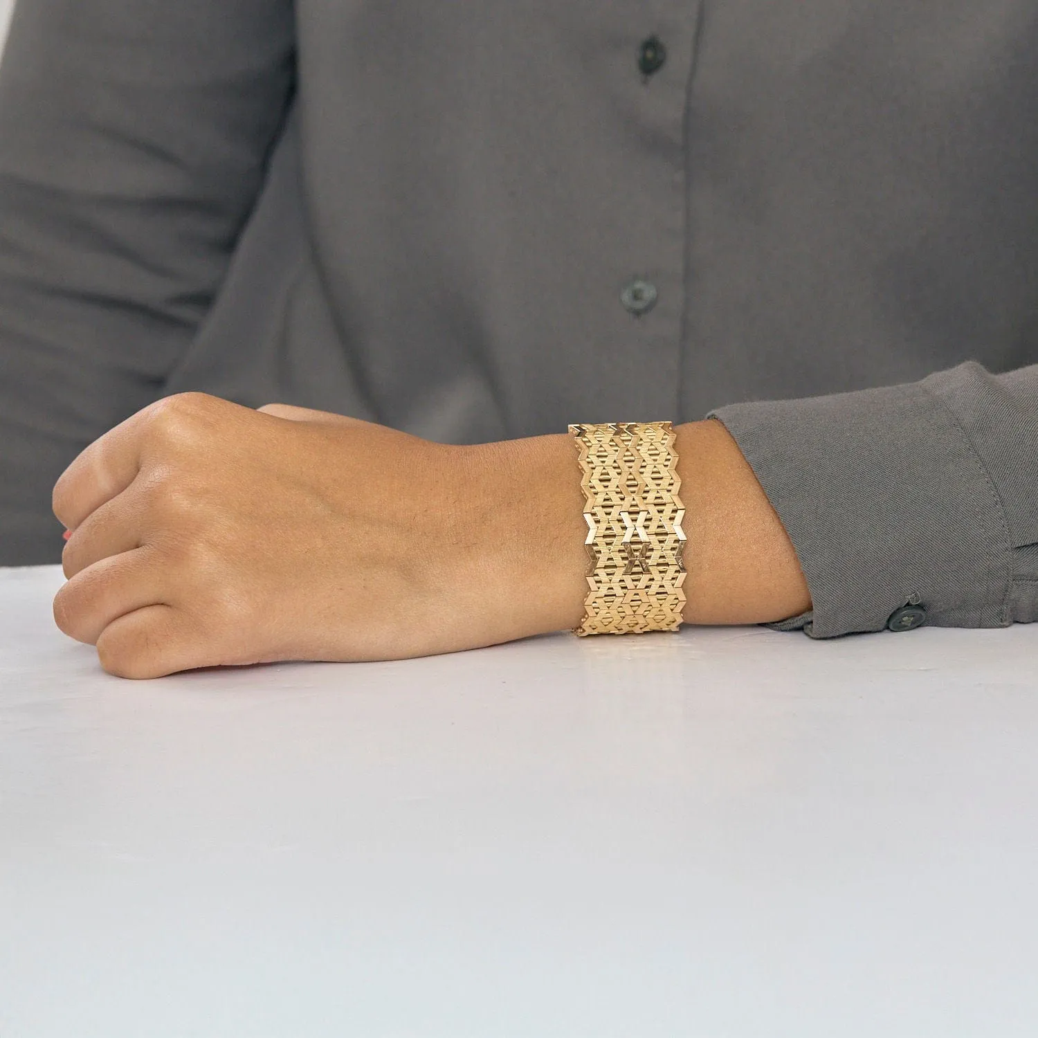 Bracelet en Or jaune 18k sold by 58 Facettes product image thumbnail 2